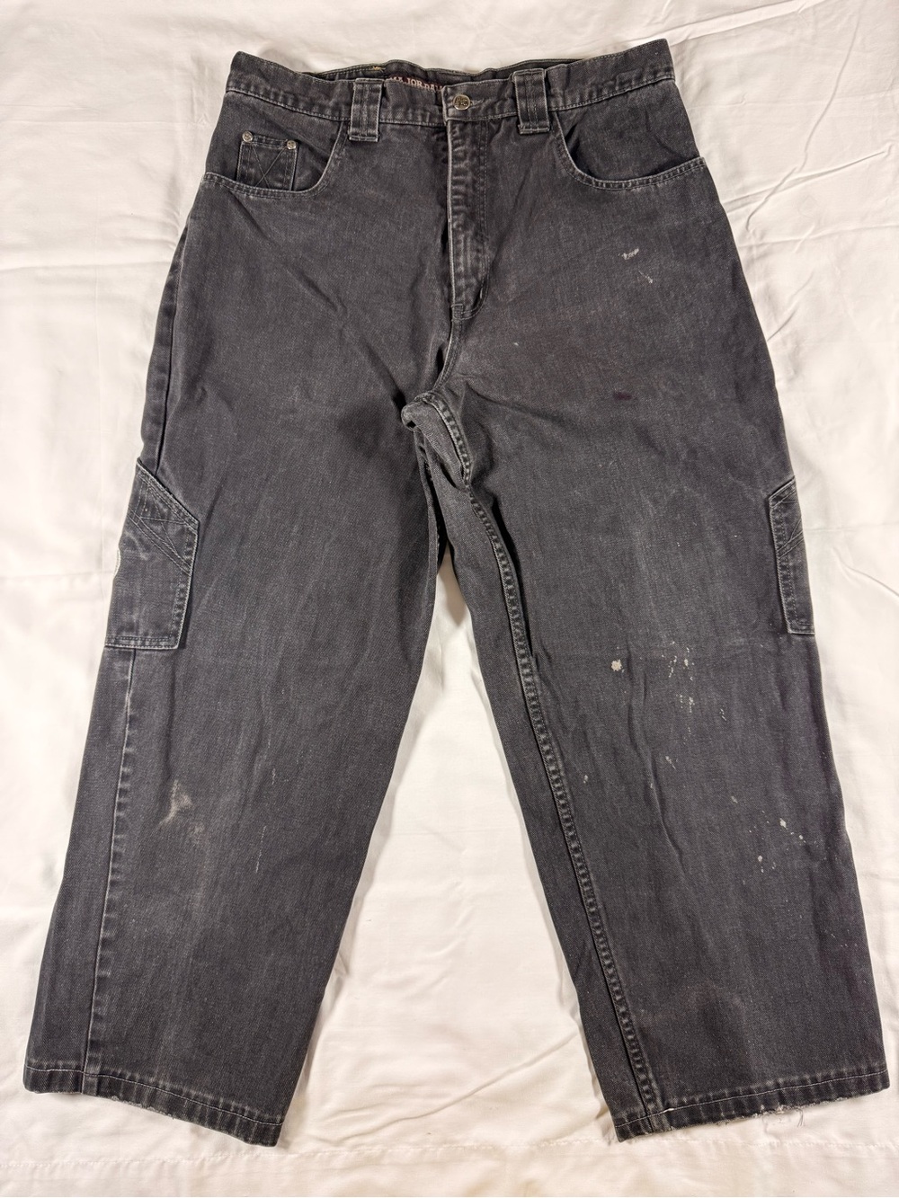 48 Hours black carpenter jeans